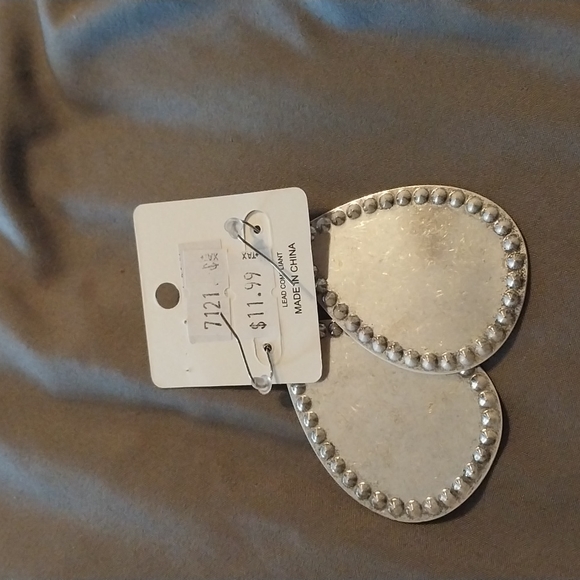 "Turquoise is My Rock" earrings - Picture 2 of 6